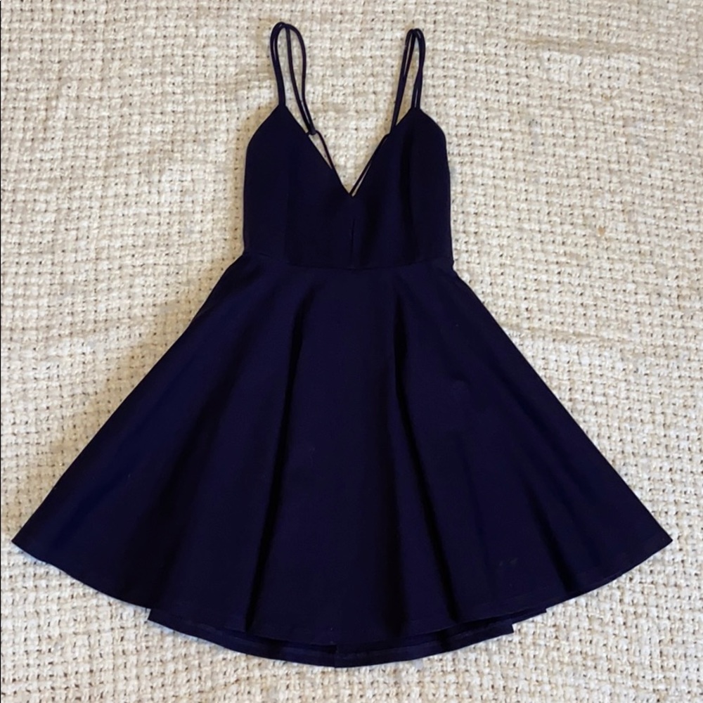 Windsor Navy Blue Skater-girl Dress